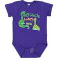 thumbnail image 3 of Inktastic My Uncle Loves Me Boys Baby Bodysuit, 3 of 5