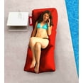 thumbnail image 3 of Puff Baggy Beach Red 60 cm x 200 cm x 27 cm Baggy Puff Baggy Beach Red 60 cm x 200 cm x 27 cm, 3 of 3