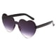 thumbnail image 1 of Gafas de sol con forma de corazón en forma de gelatina para hombre y mujer, gafas de sol con forma de corazón en forma de melocotón, gafas de sol con forma de corazón de una sola pieza, 1 of 1