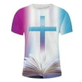 thumbnail image 4 of Birdeem T-Shirt à Manches Courtes Imprimé pour Hommes Col Rond Mode Décontractée Manches Courtes, 4 of 12
