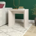 thumbnail image 6 of Evelyn&Zoe Oswin 22" Wide Rectangular Side Table, Alder White, 6 of 8