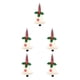 thumbnail image 1 of Billuyoard Campana de Navidad Atmósferas decorativas Festival Árbol de Navidad Colgante Tela no tejida Reutilizable Chimenea Decoración Blanco Type2 NO2, 1 of 6
