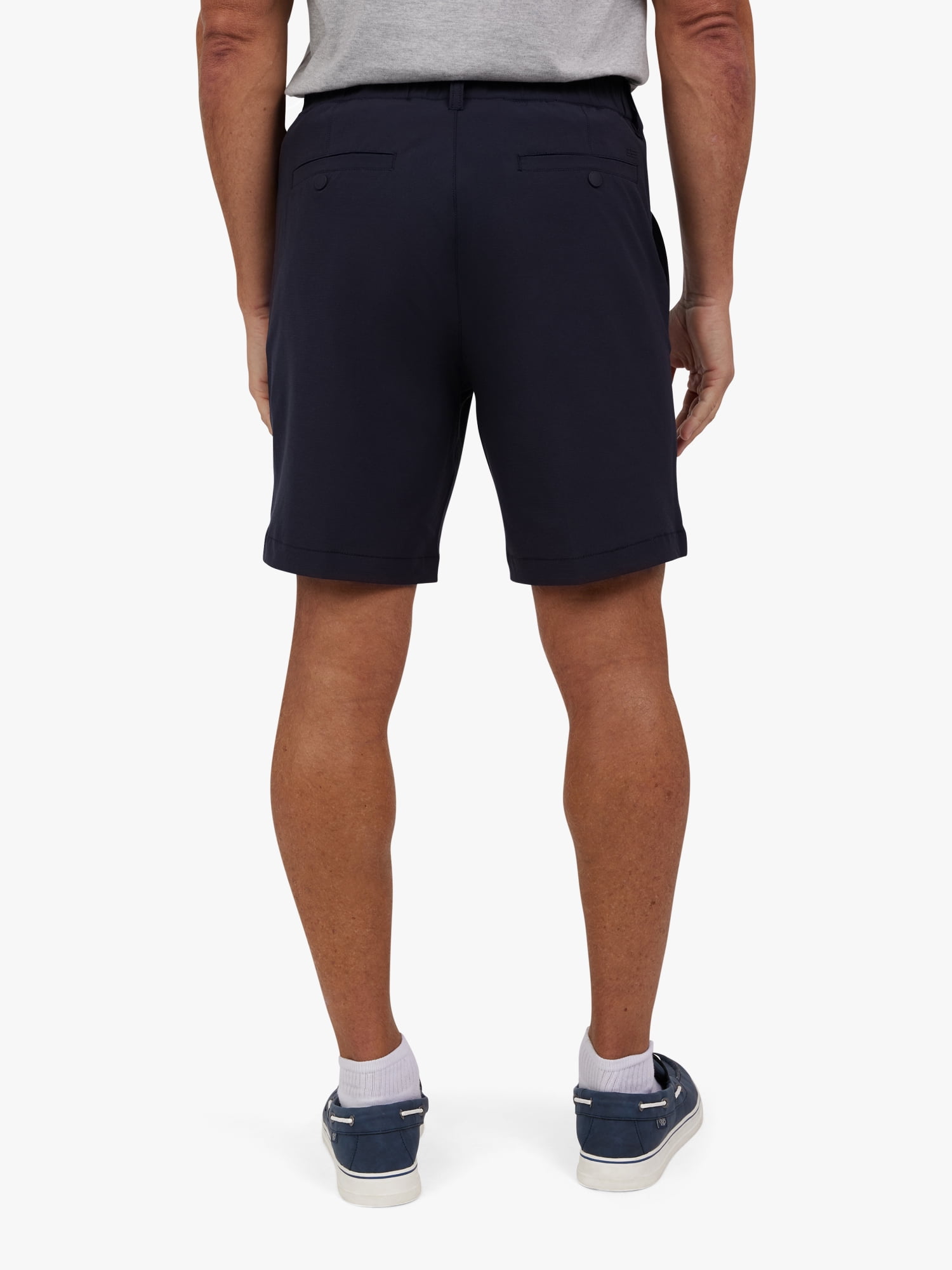 Chaps Men's & Big Men's Performance Flat Front Shorts, Sizes 30-42, 8" Inseam