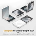 thumbnail image 3 of Funda VEGO para Samsung Z Flip 6, transparente, de TPU, compatible con MagSafe, 3 of 9
