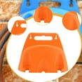 thumbnail image 6 of YWMJZEU Garden Hose Holder Wall Mounted Pipe Hanger Garden Hose Hanger Water Hose Holder Orange, 6 of 9