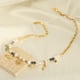 thumbnail image 4 of Collar para mujer, joyería para mujer, collar de joyería para mujer, colgante geométrico de corazón, collar de perla de piedra natural, collar Alentine, 4 of 5
