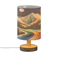 thumbnail image 7 of Yayeee Table Lamp for Bedroom Nightstand LED Portable Bedside Warm Light, Evening Mountain Road, 7 of 7