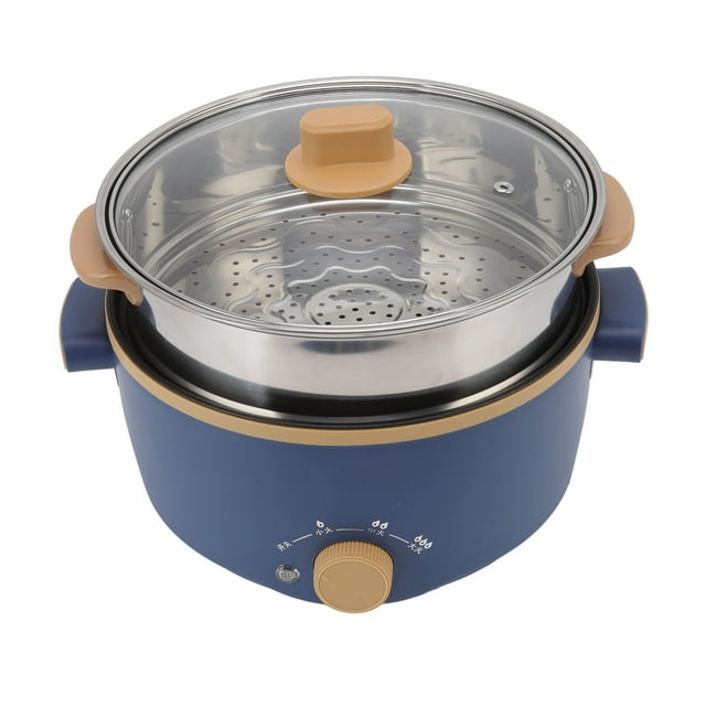 Electric Cooker,2.5L Electric Cooker Food Portable Electric Cooker Electric Hot Pot High Capacity