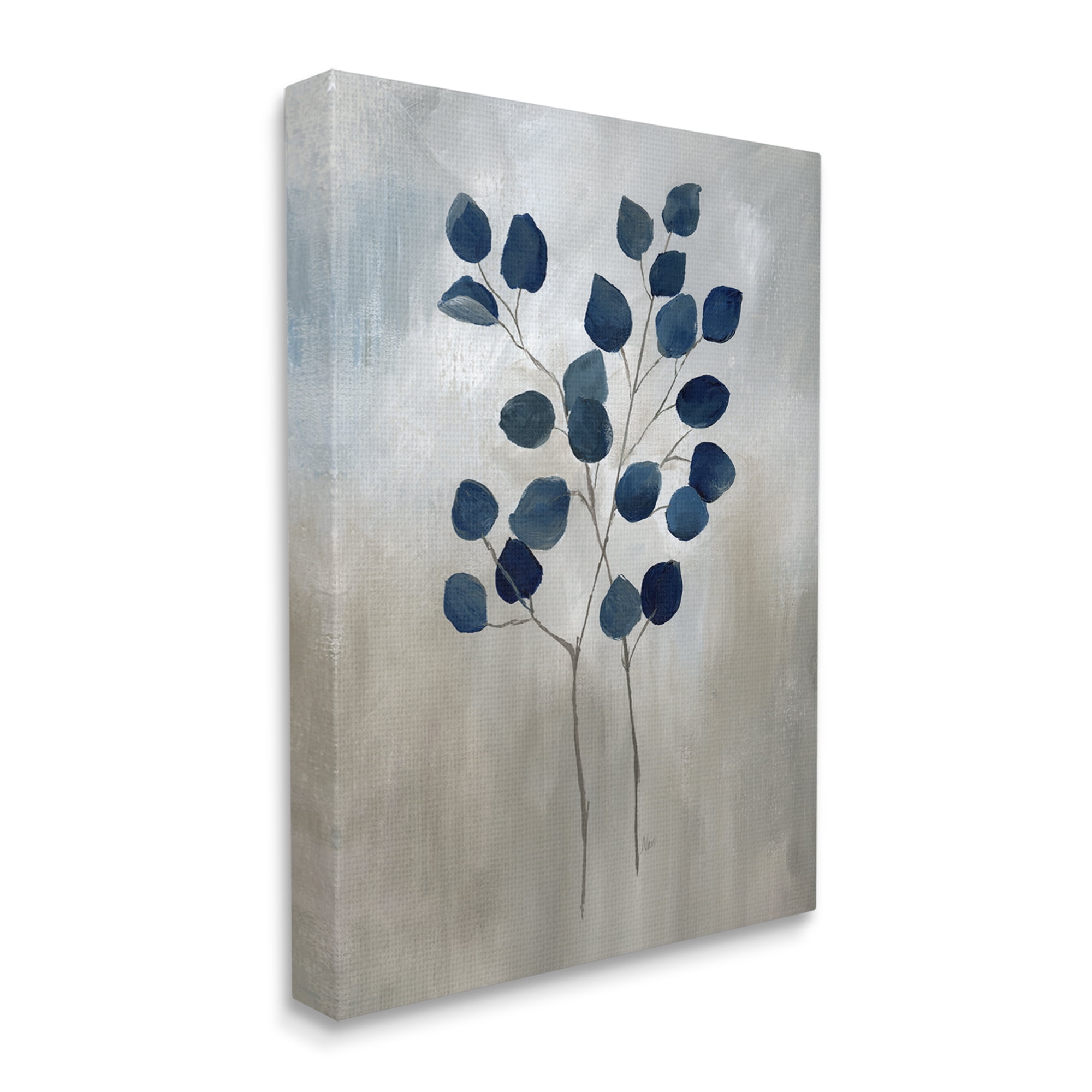 Stupell Industries Modern Plant Sprouts Botanical & Floral Painting Gallery Wrapped Canvas Print Wall Art, 24 x 30