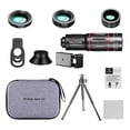 thumbnail image 1 of Kit de Lentes de Cámara para Teléfono Perfecl Teleobjetivo Universal 28x Lente 0.6X Lente 20X 198 degree, 1 of 6