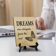 thumbnail image 5 of Dreams Are Whispers From The Soul Table Sign with Acrylic Stand (6x8“) | Classroom & Home Decor, 5 of 7
