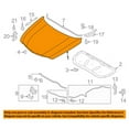 thumbnail image 3 of Fits 11-15 Sonata Sedan 2.0L & 2.4L Front Hood Panel Assembly Primed 664003S000, 3 of 5