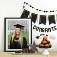 thumbnail image 5 of Elainilye 24Pcs Graduation Cupcake Toppers, 4 Styles Black & Gold Graduation Cake Toppers, Glitter Design Class of 2025 Grad Cupcake Picks, Disposable 2025 Graduation Party Decorations, 5 of 6