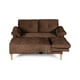 thumbnail image 4 of Sala Modular Reversible De Velvet Chocolate Modelo Sergey, 4 of 11