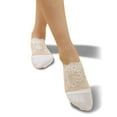 thumbnail image 3 of MSJUHEG No Show Socks Womens,Lace Socks,Womens Socks,Footies Socks,Flat Socks,Pearl Lace Socks Breathable Socks Ballerina Socks Transparent Low Socks White One Size, 3 of 5