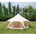 thumbnail image 2 of Luxury Octagonal Pyramid Camping Tent - Thick Oxford Circus Yurt Tent for Outdoor Glamping Trips, 2 of 7