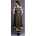 thumbnail image 4 of Bimba Dark Gray Watercolor Anarkali Dress For Women Indian Ethnic Printed Kurti Long Kurta Party Dress X-Small, 4 of 6
