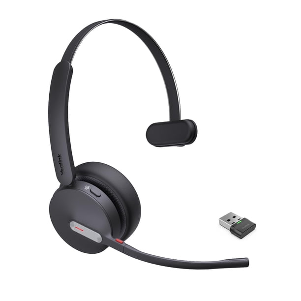 Auriculares inalámbricos Bluetooth Yealink BH70 Mono con micrófono 35h