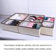 thumbnail image 5 of Naiovety Caja contenedora de 6 uds., soporte de cesta de tela, cajón Beige, divisor, organizadores de armario, ropa interior, bufandas, Almacenamiento y organización del hogar, 5 of 6