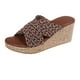 thumbnail image 2 of Calzado informal para mujer, zapatos de playa con plataforma de tacón inclinado de fondo grueso, sandalias Wmkox8yii  sa625, 2 of 8