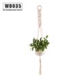 thumbnail image 1 of Toystoory Cestas colgantes 100 hechas a mano, soporte para plantas, macramé, colgador de plantas, maceta para colgar en la pared interior, soporte para Jardín y Patio No.35 Toystoory HA001777-35, 1 of 6