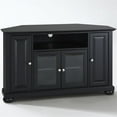 thumbnail image 1 of Crosley Alexandria 48" Corner TV Stand in Black, 1 of 6