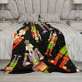 thumbnail image 5 of Christmas Nutcracker Candy Cane Flannel Fleece Throw Blanket Xmas Sweet 50x60 Inches Soft Blanket for Couch,Cozy,Warm,Lightweight, 5 of 6
