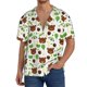 thumbnail image 1 of Fotbe Cute Bear Camisa Estampada de Manga Corta para Hombre, Casual de Verano, Estilo Playero, Sin Arrugas-4X-Large, 1 of 5