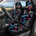 thumbnail image 3 of Uourmeti Skull Design Car Seat Covers Easy to Install Car Seat Covers Full Set, Interior Accessories Compatible with Cars Sedans, 3 of 8