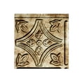 thumbnail image 2 of FASÄDE Traditional Style/Pattern 1 Decorative Vinyl Backsplash Panel in Bermuda Bronze (6X6 Inch Sample), 2 of 4