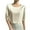 Beige, variant on SwiftWear Women's Trendy Crew Neck Short 1/2 Sleeve T-Shirt - Soft Casual Satin Office Tops for Summer Work Going Out M-3XL​