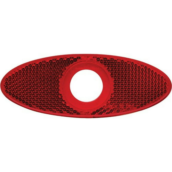 Optronics A11RXB - 3/4" Lights Red Oval Reflector Surround