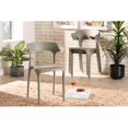 thumbnail image 1 of Baxton Studio AY-PC09-Beige Plastic-DC Gould Ensemble de Chaises de Salle à Manger en Plastique Transformable Moderne, Beige - 4 Pcs, 1 of 5