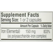مكملات كبسولة Nu-Iron 150 ، 100 Count