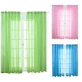 thumbnail image 3 of SPRING PARK 1Pc Star Printed Voile Curtain Living Room Bedroom Drap Sheer Window Screening Tulle, 3 of 7