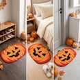 thumbnail image 5 of LEFXSMR Halloween Door Mat Pumpkin Decor Holiday Welcome Mat Non-slip Bathroom Rug for Fall Halloween & Thanksgiving Entry Decor, 5 of 7