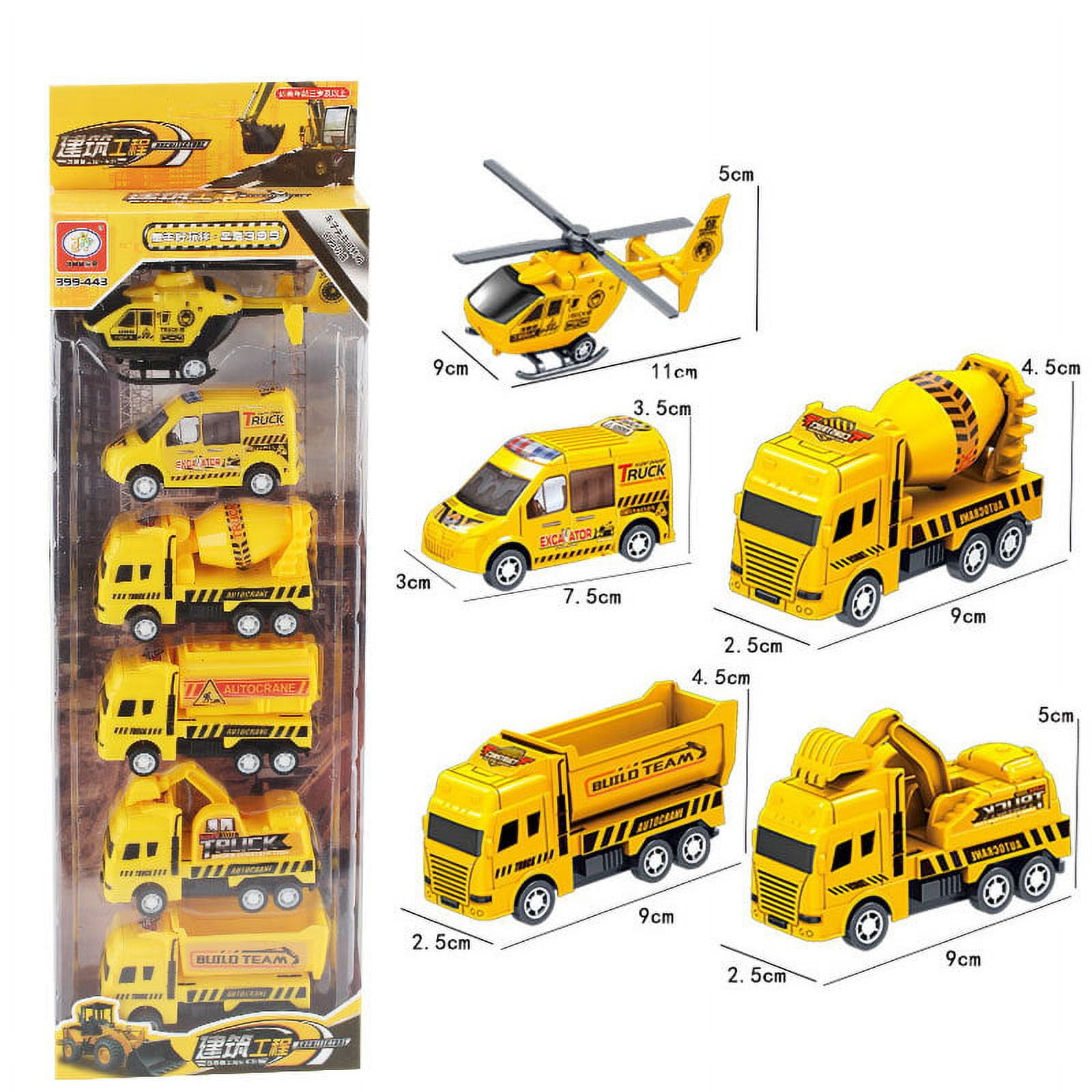 Pull Back Car，Construction Engineering Truck Models Mini Pocket