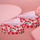 thumbnail image 5 of Cinta decorativa, cinta de poliéster con flores rojas impresas, cinta para envolver regalos de Navidad, una experiencia incomparable, 5 of 9