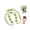 Green, variant on 9-Wheel Fascia Muscle Roller, Cellulite Roller,Arm & Leg Massager, Cellulite Massage Roller, Trigger Point Muscle Relax Massager Tool for Relieve Leg Neck Hand Arm Muscle Soreness Stiffness