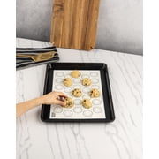 Thyme & Table Double-Sided Easy Clean Silicone Baking Mat with Measurements, 11.6 x 16.6