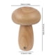 thumbnail image 3 of Wooden Mushrooms Night Light Rechargeable Warm Light Bedroom Bedside Sleep Night Light Feeling LED Ambient Lights, 3 of 6