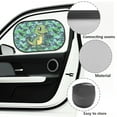thumbnail image 6 of Jeiento Green Dinosaur Car Window Shade Sun UV Protection Auto Rear Window Cover for Car Back Window Sun Shield Mesh Cover for Rear Facing Seats Car Accessories, 6 of 7