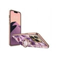 thumbnail image 2 of i-Blason Cosmo - Back cover for cell phone - thermoplastic polyurethane (TPU) - purple marble - 6.1" - for Apple iPhone 13 Pro, 2 of 8