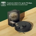 thumbnail image 3 of Aspiradora robot iRobot Roomba 105 Vac + base de vaciado automático: se vacía automáticamente durante 75 días, fácil de usar, succión potente y de alta potencia, navegación LiDAR, limpieza multisuper, 3 of 5