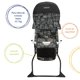 thumbnail image 3 of Silla Alta Cosco Simple Fold multicolor Cosco  Simple Fold, 3 of 8