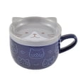 thumbnail image 1 of Taza de Café Macarena de Cerámica con Tapa Gatito 3D, 1 of 8