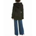 thumbnail image 2 of Via Spiga womens  Hooded Jacket, XL, Black, 2 of 4