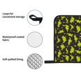thumbnail image 5 of Oven Mitts and Pot Holders 4 Piece, Dinosaurs Green Silhouette High Heat Slip Resistant Oven Mitt and Trivets Set Kitchen Oven Glove Pot Holders for Cooking Baking Grilling, 5 of 7