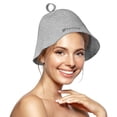 thumbnail image 1 of Gorro de sauna SAUNOM Premium, ultrasuave, 100% lana natural, 1 of 5