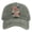 Green, variant on American Flag Hats Love Cancer Adjustable Rhinestone Baseball Cap USA Patriotic Embroidered Baseball Trucker Hat
